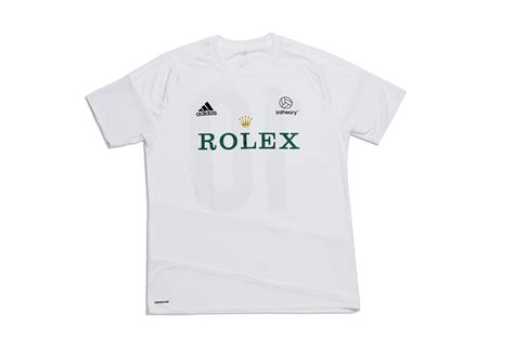 white adidas soccer jersey|adidas rolex soccer jersey.